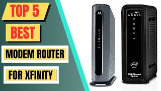 Top 5 Best Modem Router For Xfinity  Modem Router Combo For Xfinity 2024 [upl. by Celestina586]