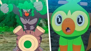 Gohs Grookey EVOLVES into Rillaboom almost  Pokemon Journeys Episode 101 AMV  Sword and Shield [upl. by Enoyrt]