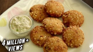 Sabudana Vada  साबूदाना वडा  Upvas Snack  Quick amp Easy Recipe In Hindi [upl. by Atsahs]