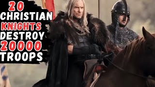 20 CHRISTIAN KNIGTS DESTROY 20000 DANISH TROOPS MOVIE RECAPS [upl. by Ahsenet]