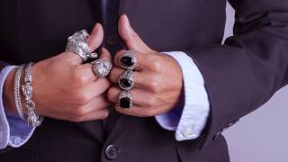 Men’s Jewelry Marcasite style 「Hong Factory Official」 [upl. by Akcirre671]