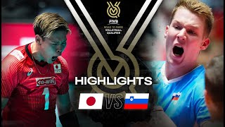 🇯🇵 JPN vs 🇸🇮 SLO  Highlights  Mens OQT 2023 [upl. by Althea]