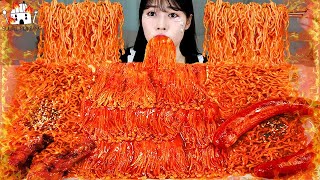 ASMR SPICY SEAFOOD SPICY ENOKI MUSHROOM OCTOPUS SQUID CRAB SHRIMP해물찜 먹방 팽이버섯 먹방 MUKBANG [upl. by Aicek61]