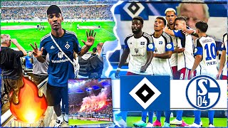 OMG 8 TORE WAHNSINN😱😍 HSV vs SCHALKE  STADIONVLOG🔥 [upl. by Miarhpe]