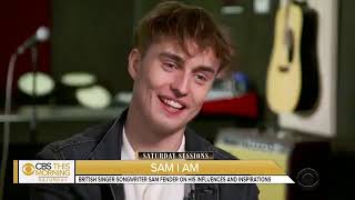 Sam Fender on CBS This Morning [upl. by Acirej]