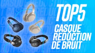 TOP5  MEILLEUR CASQUE RÉDUCTION DE BRUIT [upl. by Ardnuahsal]