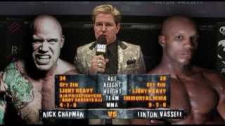 UCMMA 29 Nick Chapman Vs Linton Vassell [upl. by Amerigo658]