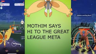 POKEMON GO PVP 32 WITH MOTHIMSPICY BATTLES🌶 [upl. by Galven]