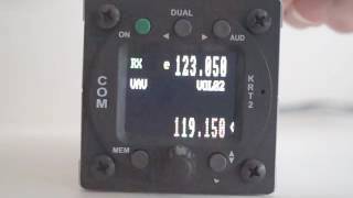 Tuto CVVFR n°2  Utilisation radio Dittel KRT2  Ajouter une fréquence [upl. by Lang]