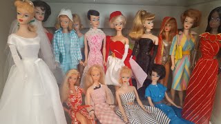 Vintage Barbie and Silkstone Barbie Collection [upl. by Ydnahs]