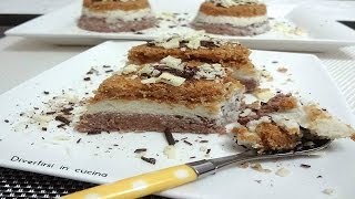 Ricetta Tortini di ricotta  Dolce senza cottura [upl. by Adiari]