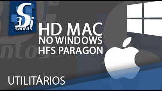 Como ler HD Mac no Windows  HFS for Windows [upl. by Fronniah]