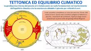 IL RUOLO DELLA TETTONICA PLANETARIA NELLEQUILIBRIO CLIMATICO [upl. by Neetsyrk403]