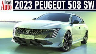 New 2023 Peugeot 508 PSE Debut With New Face and Updated Tech [upl. by Cuda500]