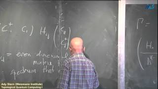 Ady Stern Weizmann Institute Topological Quantum Computing I [upl. by Klayman]