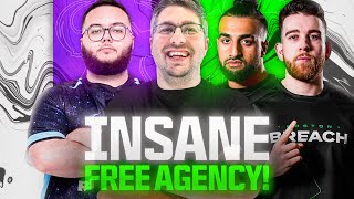 SLASHER ASIM amp WAKE DROPPED CRAZIEST FREE AGENCY  2024 CDL Rostermania Update [upl. by Mansur]