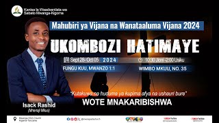 MAHUBIRI YA VIJANA NA WANATAALUMA VIJANA UKOMBOZI HATIMAYE MWANGA SDAKIGOMA [upl. by Slifka]