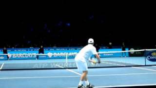 ロディック  サービス  ATP World Tour Finals 2010 [upl. by Glassman]