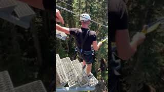 Sasquatch zipline Whistler Canada [upl. by Emmerie]