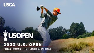 2023 US Open Highlights Final Round Midday [upl. by Anyr652]