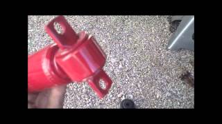 How To Replace Front Shocks Dodge Dakota [upl. by Alyacim]