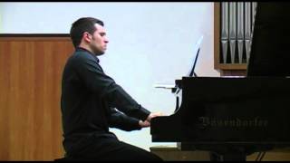 Ivan Spassov  Sonata 1 for piano Dimitar Nakovpiano [upl. by Enoek]