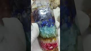 CrystalEpoxyTowerPentaprismresinart resin resinartist resincraft resin resinartwork [upl. by Mahda]