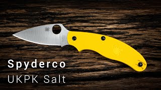 Spyderco UKPK Salt  rostfrei [upl. by Dahl]