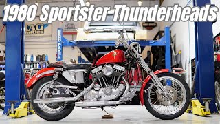 1980 Harley Davidson Sportster Thunderheads  スポーツスター サンダーヘッド XLH [upl. by Odie600]