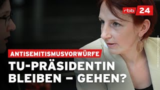 24 Stunden Bedenkzeit  TUPräsidentin Rauch soll selbst entscheiden [upl. by Ashely169]