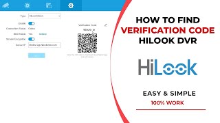 How To Find Hilook Verification Code [upl. by Towland58]