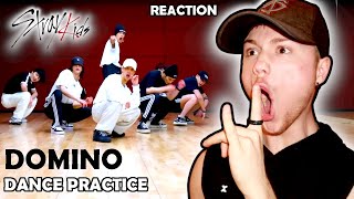 Dancer Reacts To Stray Kids quotDOMINOquot Dance Practice Video REACTION [upl. by Warenne]