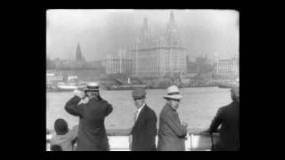 NEW Footage of the RMS Lusitania  1912  Stock Footage [upl. by Brit]