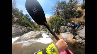 UpperLower Clavey and Lower Tuolumme Whitewater Kayaking California 2023 [upl. by Eniarol657]