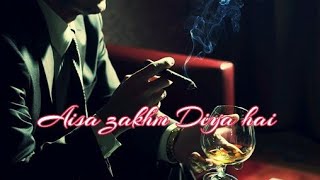 Aisa Zakhm Diya hai  Rahul Jain  Unplugged version  Heart Broken💔 Whatsapp Status video [upl. by Yanaj]