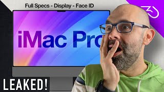 iMac Pro 2022 leaks confirm PRO specs amp display 2022 iMac with Face ID [upl. by Margarida161]