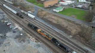 Norfolk Southern 126 Bristol TNVA March 9 2024 [upl. by Nuawaj]