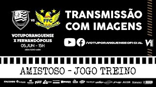 Votuporanguense x Fernandópolis  Amistoso Jogo Treino AO VIVO 05062024 [upl. by Stamata10]