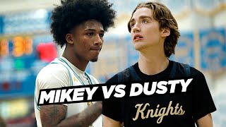 Mikey Williams vs DUKE COMMIT amp Dusty Stromer This Game Was Actually INSANE [upl. by Lombardi576]