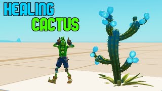 How do you use the Healing Cactus Device in Fortnite Creative [upl. by Ahsital157]