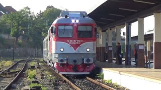 Dieselul quotDelfinquot Demarează de la Oradea cu IR 1841 Oradea  Wien Hbf [upl. by Suoicerp811]