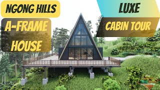 AFrame House Ngong HillsAframe House KenyaModern AFrame Cabin AFrame Tour [upl. by Eniahpets]