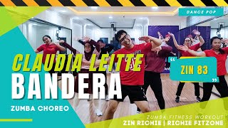 BANDERA  ZIN RICHIE  ZIN 83 I ZUMBA FITNESS WORKOUT  SISKA STUDIO 88 KABANJAHE [upl. by Anibor146]