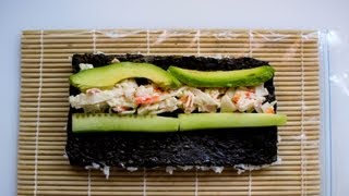 California Sushi Roll Recipe [upl. by Greyso647]