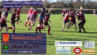 Fawley U14 v Alton U14 15123 Full Match [upl. by Annoj491]