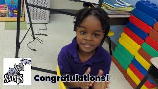 Congratulations Cedar Grove Saints  from Oak View Elementary [upl. by Novla]