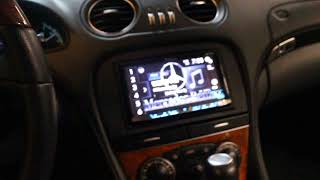 2006 Mercedes SL500 Full Aftermarket Audio System Pioneer 4200nex [upl. by Latihs]