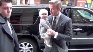 Harper Beckham is a Little Monster  Splash News  Splash News TV  Splash News TV [upl. by Coy902]