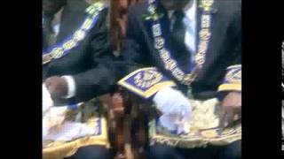 Gabon  Intronisation Ali Bongo  Grande Loge du Gabon  Partie 7 de 7 [upl. by Anaek]