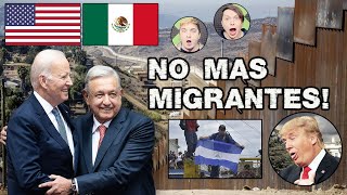 🚨 MÉXICO y EEUU contra LA MIGRACIÓN del SUR 🌎 [upl. by Pears]